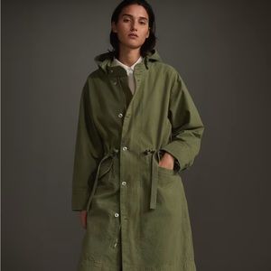 Everlane organic cotton canvas parka